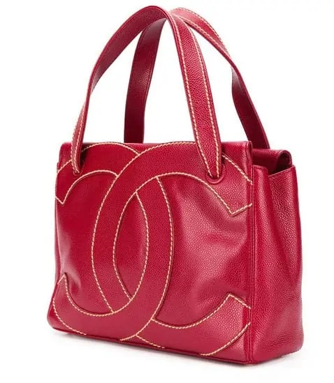 chanel cc logo handbag