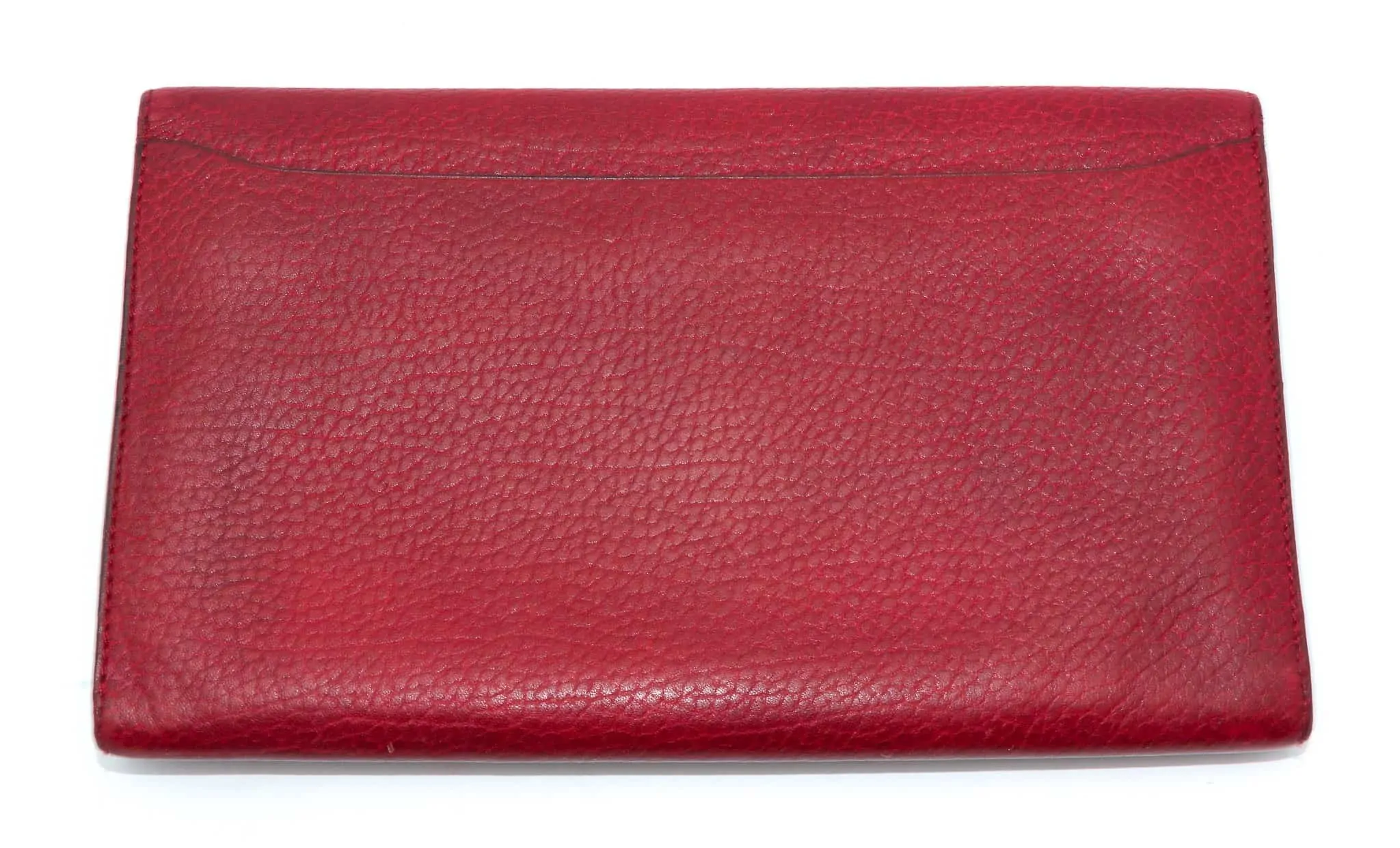 Delvaux Pre-owned Women's Leather Wallet - Red - One Size