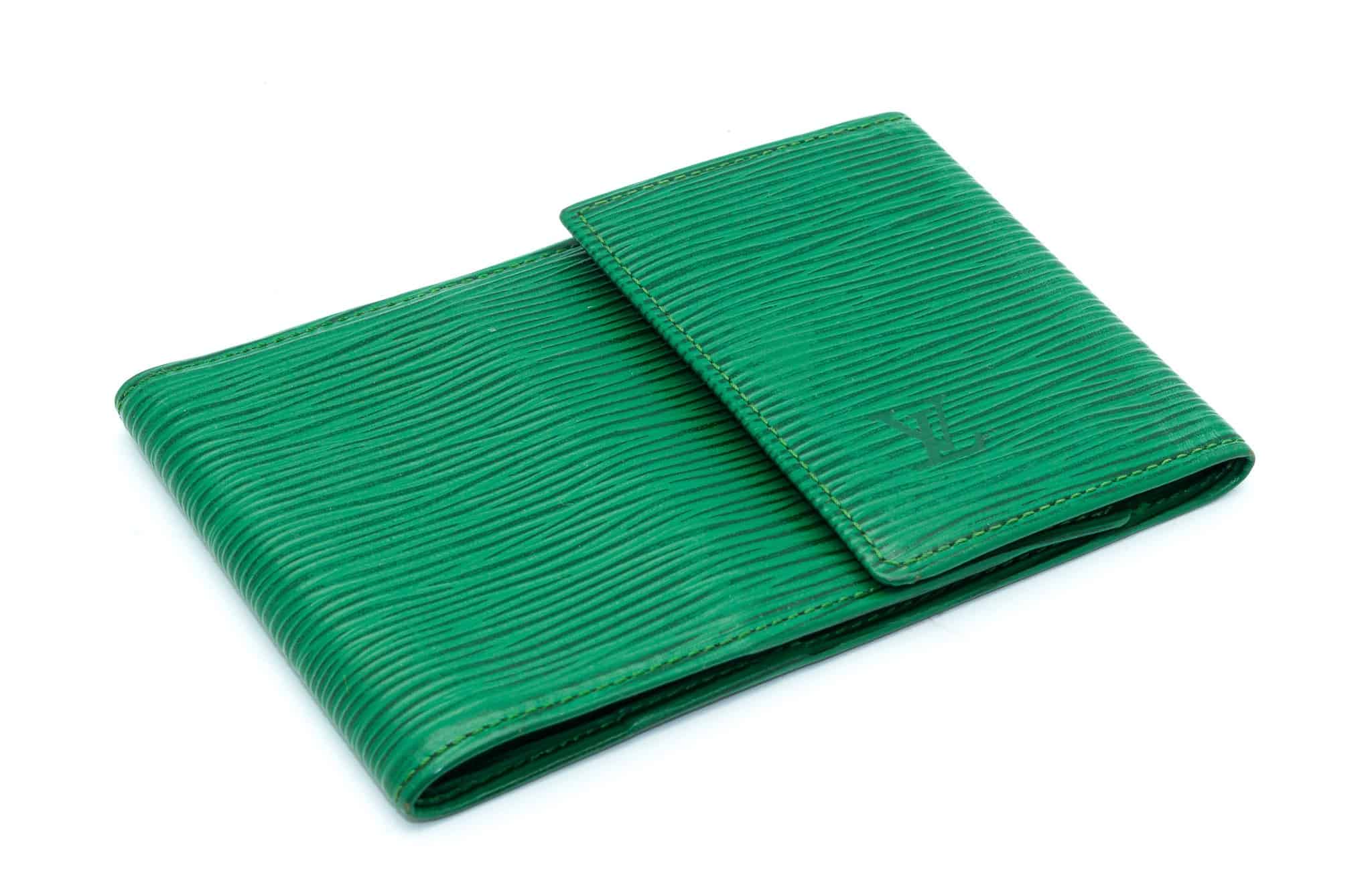Louis Vuitton] Louis Vuitton Portofoyiller Epireather Porneo Green Green  Green CA0999 Stamp Unisex Long Wallet B-rank – KYOTO NISHIKINO