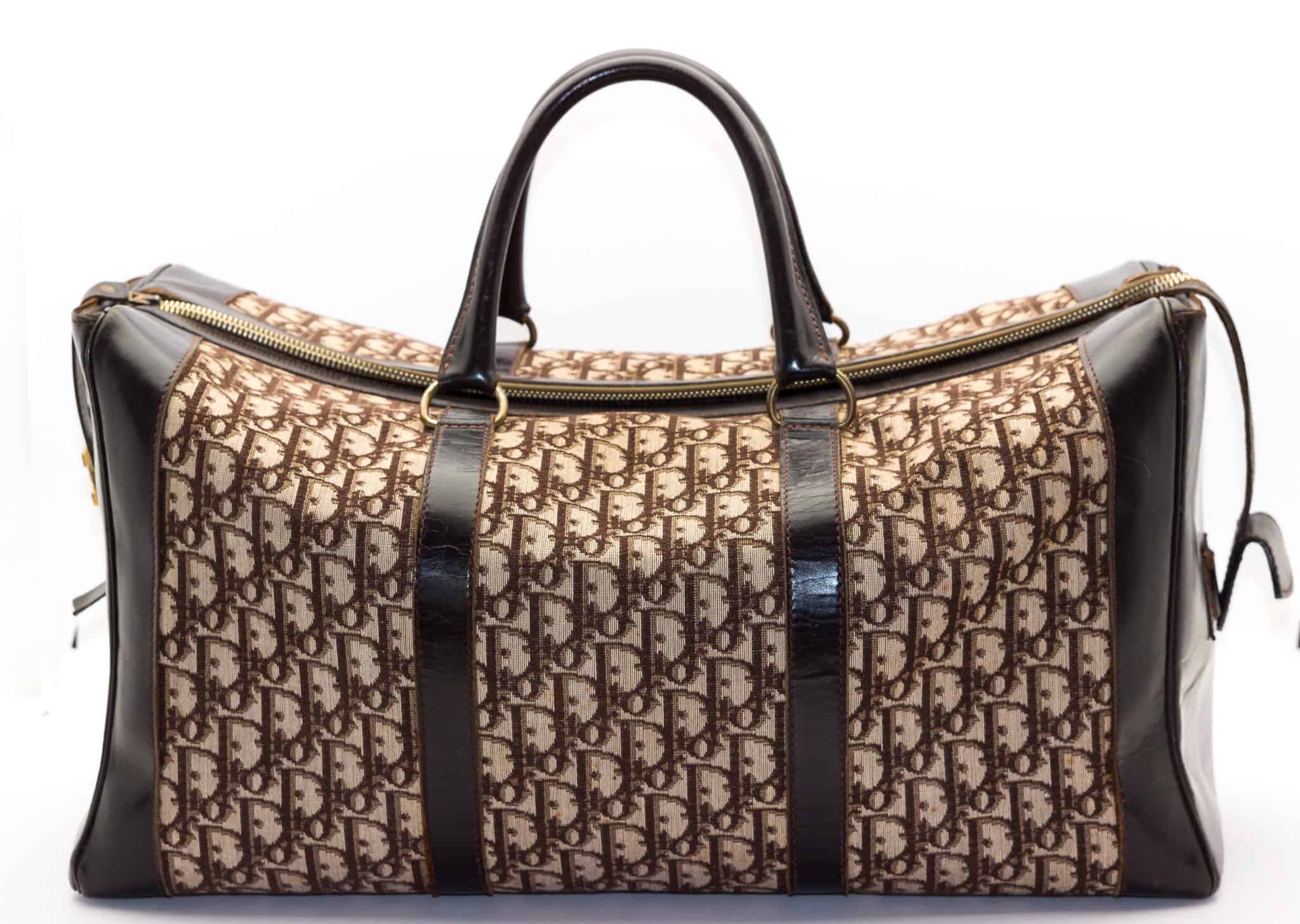 Cloth travel bag Dior Brown in Cloth - 31788712