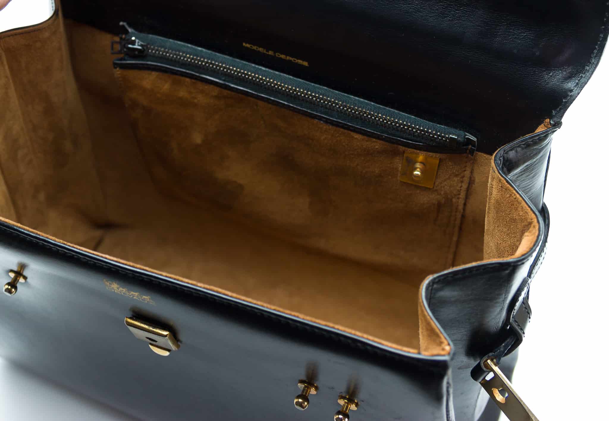 епизод Electrify проект Delvaux Vintage Gorgeous Tempête Black Handbag 60s | Katheley's
