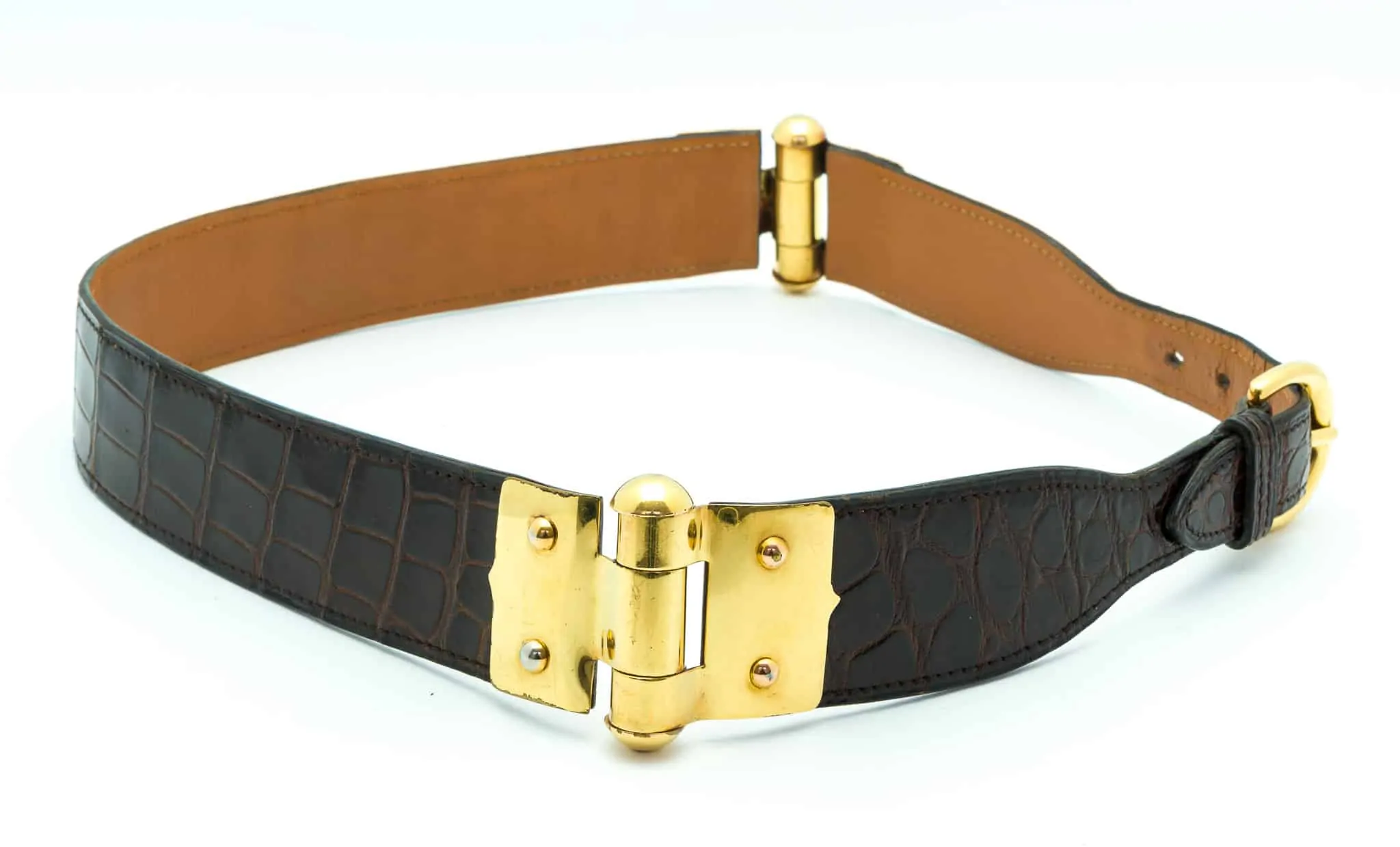At Auction: Vintage Louis Vuitton Metal Belt Buckle