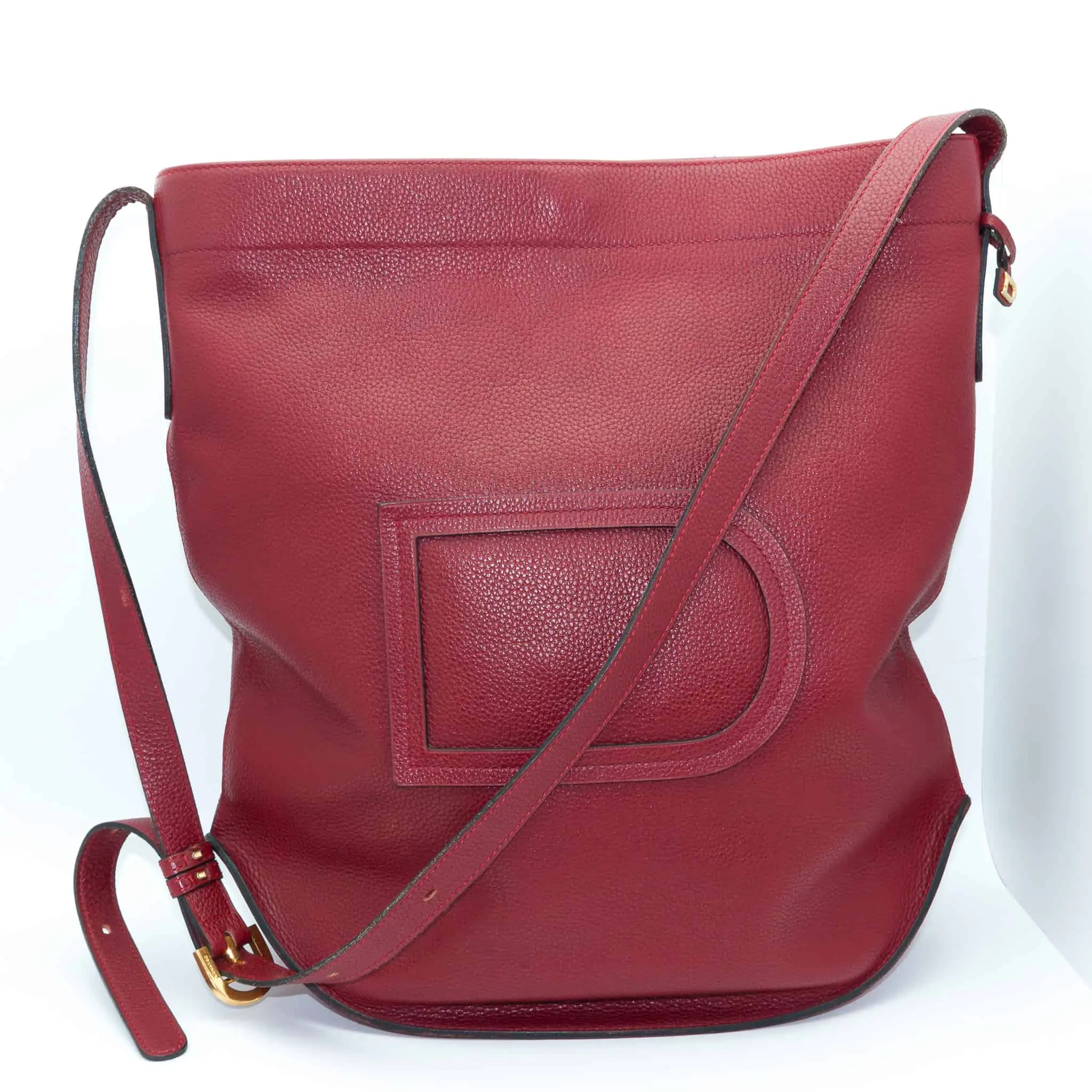 At Auction: 2 leather Delvaux handbags