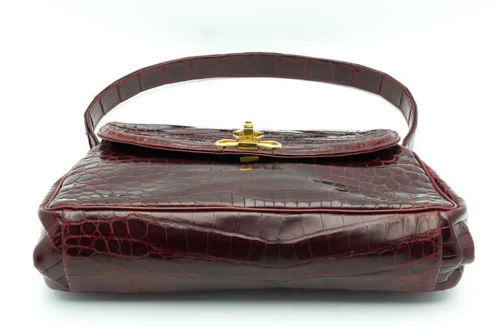 Mulberry Vintage Croc Shoulder Bag
