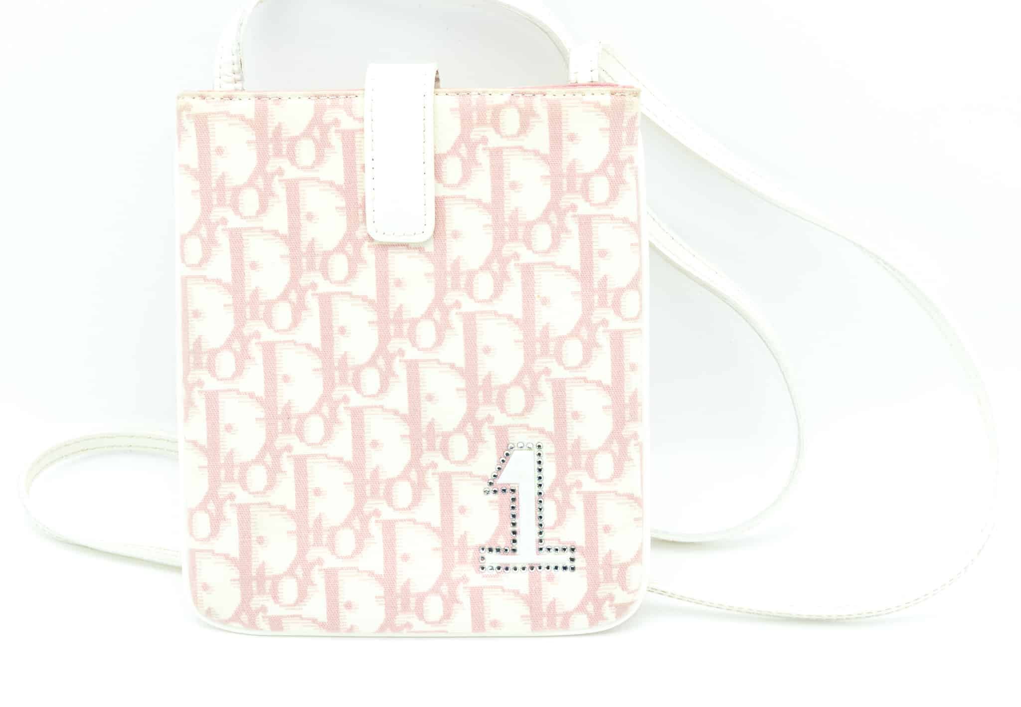 Preloved Christian Dior Pink Monogram Canvas Trotter Pochette 02RU0044 –  KimmieBBags LLC