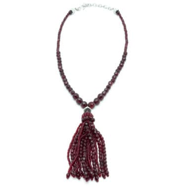 Dior Vintage Necklace Jewels Red Crystal Shop Katheleys Expert Personal Shopper Collectors Jewels (2)