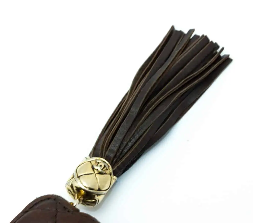 1970-1980s Chanel “Timeless” brown bag
