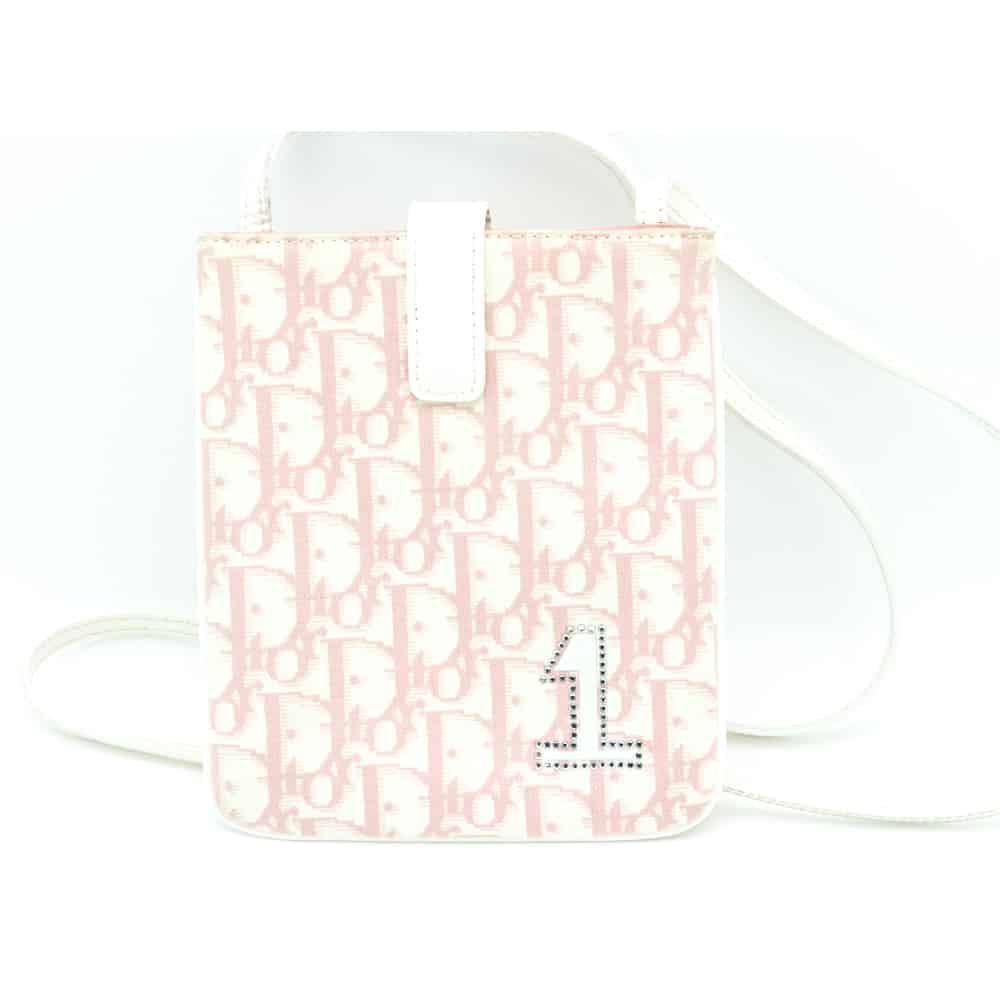 J'adore Dior Trotter pink monogram bag 2000 - Katheley's