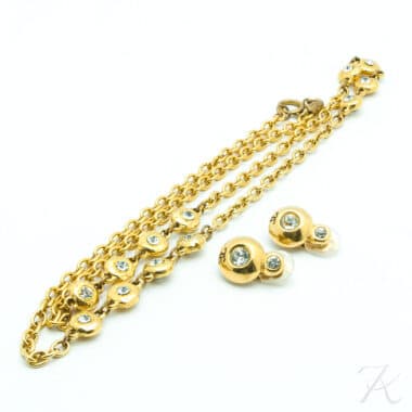 Katheleys Collectors Vip Vintage Luxury Auctions Shop Expert Valuation Chanel Vintage Necklace Earrings 80s Online Shop (1)