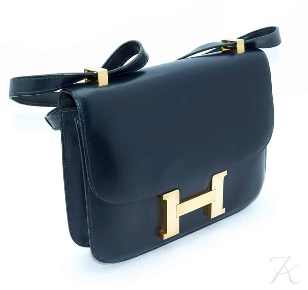 Hermes Vintage Constance Navy Blue late 60s - Katheley's