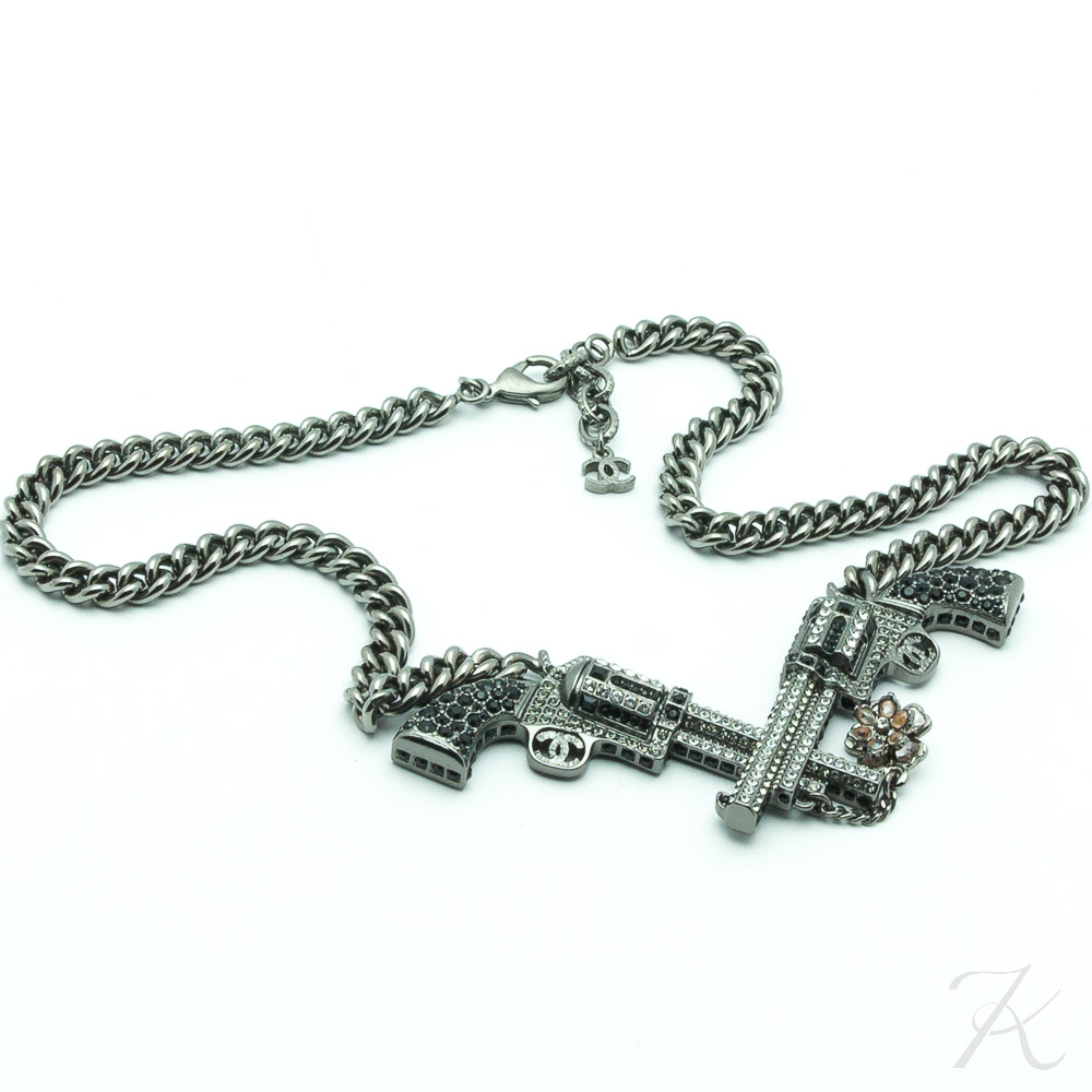 Chanel Collector Gun Necklace 2014