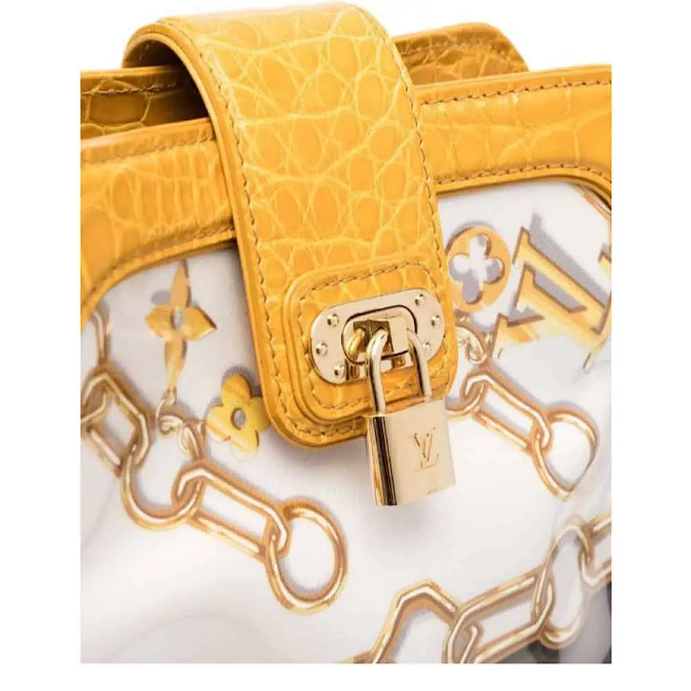 Louis Vuitton Iconics Chain Bag Charm Multicolored Metal